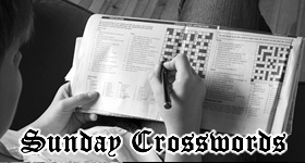 Sunday Crosswords graphic about Merl Reagle Printable Crossword Puzzles identify Sunday Crosswords
